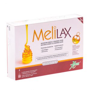 Melilax Adulti, microclisme cu propolis, 6 bucati, ABOCA