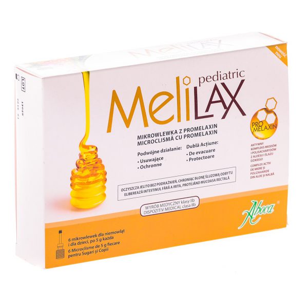 ABOCA MELILAX MICROCLISMA COPII 5G CTX6 BUC