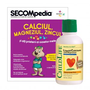 Calcium with Magnesium Liquid, Secom