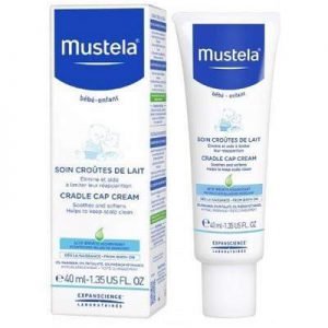 Mustela, Crema tratament impotriva scuamelor de lapte,40ml