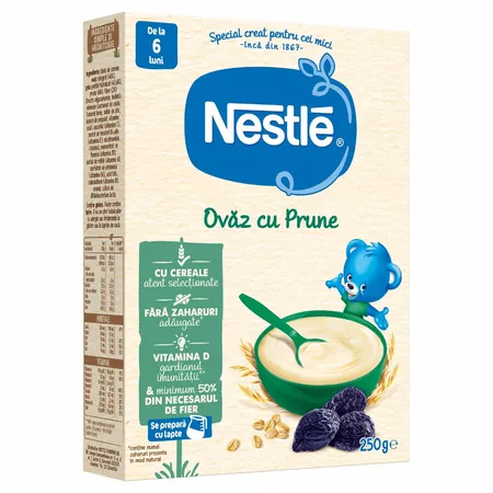 Nestle Ovaz Cu Prune * 250g