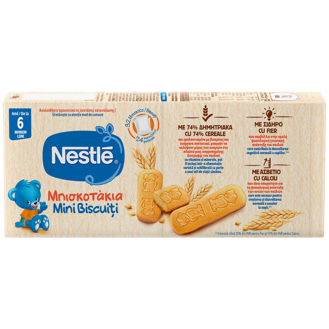 Nestle, Primul biscuit al sugarului,+6luni, 180g