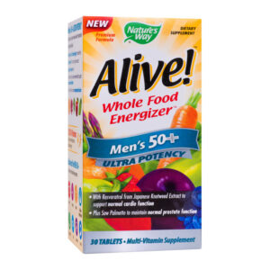 Alive Mens 50+ Ultra Nature’s Way, 30 tablete, Secom