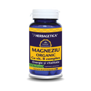 HERBAGETICA MAGNEZIU ORGANIC+B COMPLEX CTX30 CPR