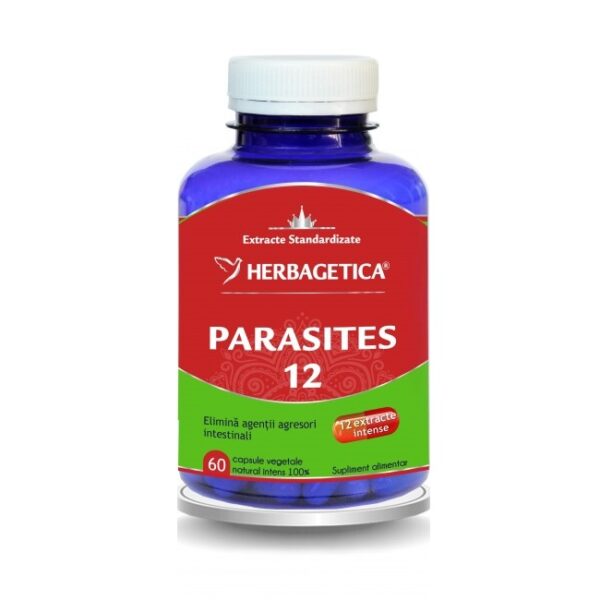 HERBAGETICA PARASITES 12 DETOX FORTE CTX60 CPS