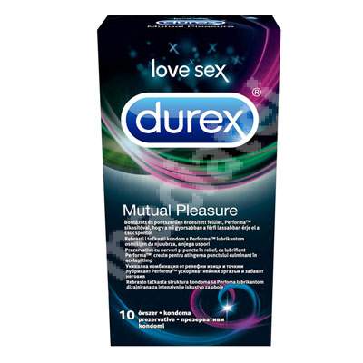 DUREX MUTUAL PLEASURE CTX10 BUC