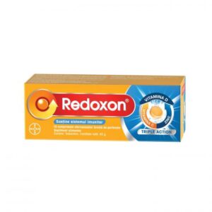 Redoxon Triple Action Vit C, Vit D și Zn, 10 comprimate, Bayer