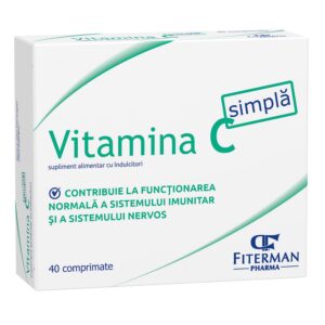 Vitamina C simpla 180mg, 40 comprimate de supt, Fiterman