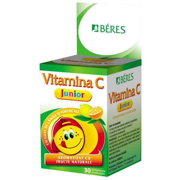 BERES VITAMINA C JUNIOR CTX30 CPR MAST