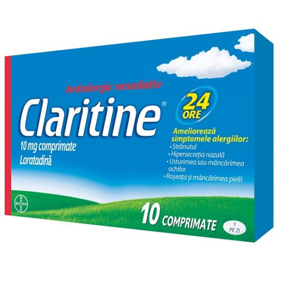 CLARITINE 10MG CTX10 CPR