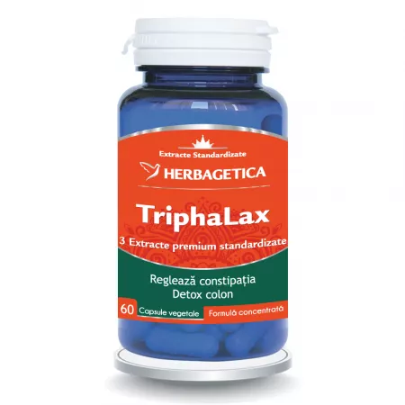 Triphalax, 60 capsule, Herbagetica