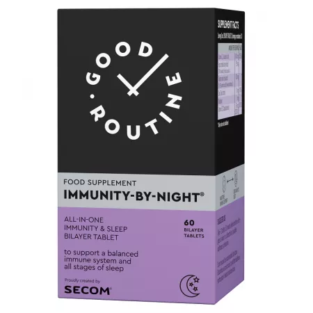 Immunity By Night Good Routine, 60 comprimate, Secom