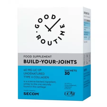 Build Your Joints Good Routine, 30 plicuri, Secom