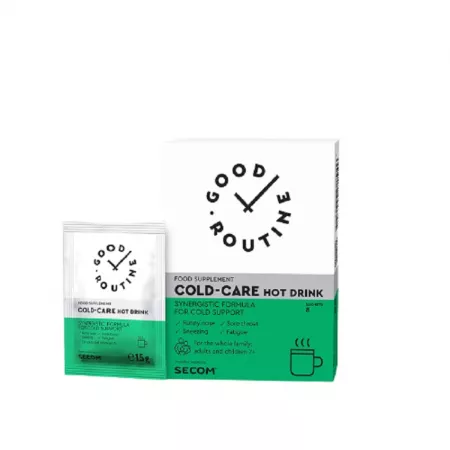 Cold-Care Hot Drink, 8 plicuri Good Routine, Secom