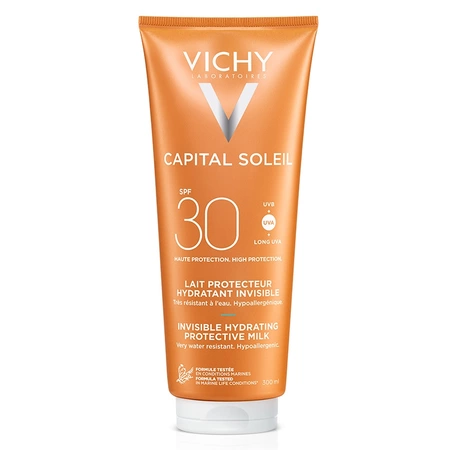 Lapte hidratant cu SPF 30 Capital Soleil, 300 ml, Vichy