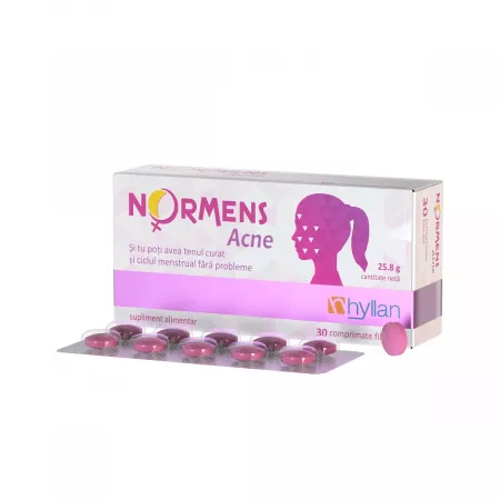 Normens Acne, 30 comprimate, Hyllan Pharma