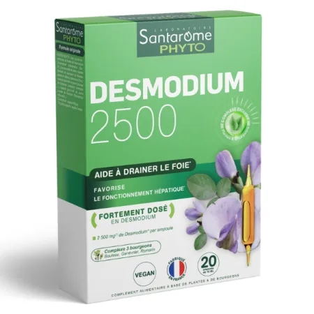 Desmodium 2500, 20 fiole x 10 ml, Santarome