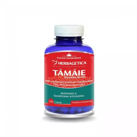 Tamaie Boswellia Serata, 120 capsule, Herbagetica