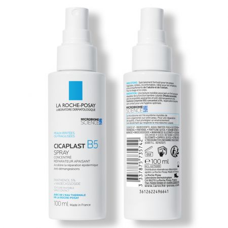 Spray concentrat reparator si calmant Cicaplast B5, 100 ml, La Roche-Posay