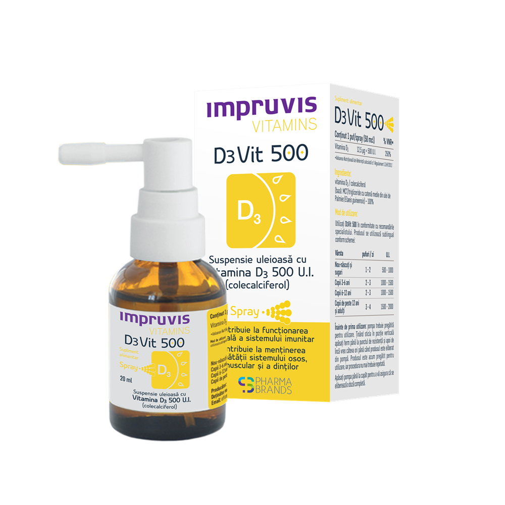 Devit 500 Suspensie Uleioasa Spray 20ml